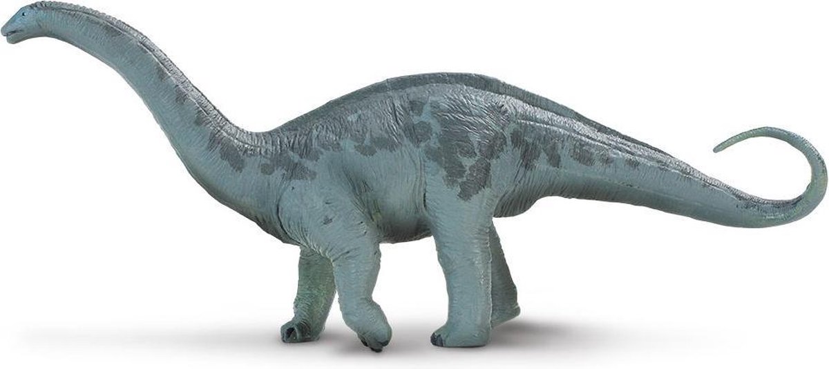 Safari Dinosaurus Apatosaurus Junior 40 Cm Rubber Grijs