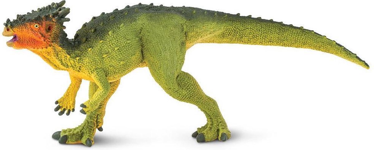 Safari Dinosaurus Dracorex Junior 20 Cm Rubber Groen/geel/oranje