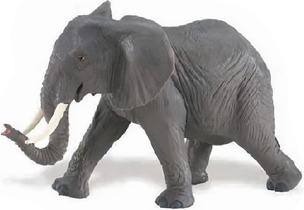 Safari Speeldier Afrikaanse Olifant Junior 16,5 Cm Grijs