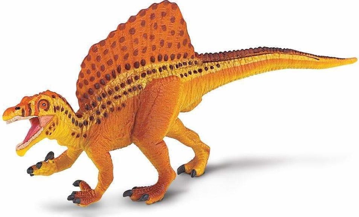 Safari Speeldier Dinosaurus Junior 21,5 X 11,5 Cm Oranje