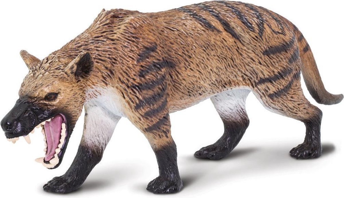 Safari Speeldier Hyaenodon Junior 17 Cm Bruin/zwart