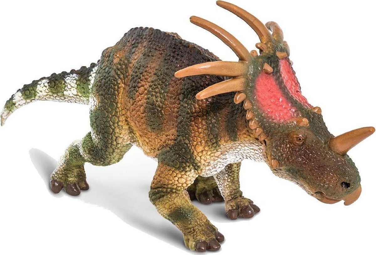 Safari Speeldier Styracosaurus Junior 18,5 Cm Bruin