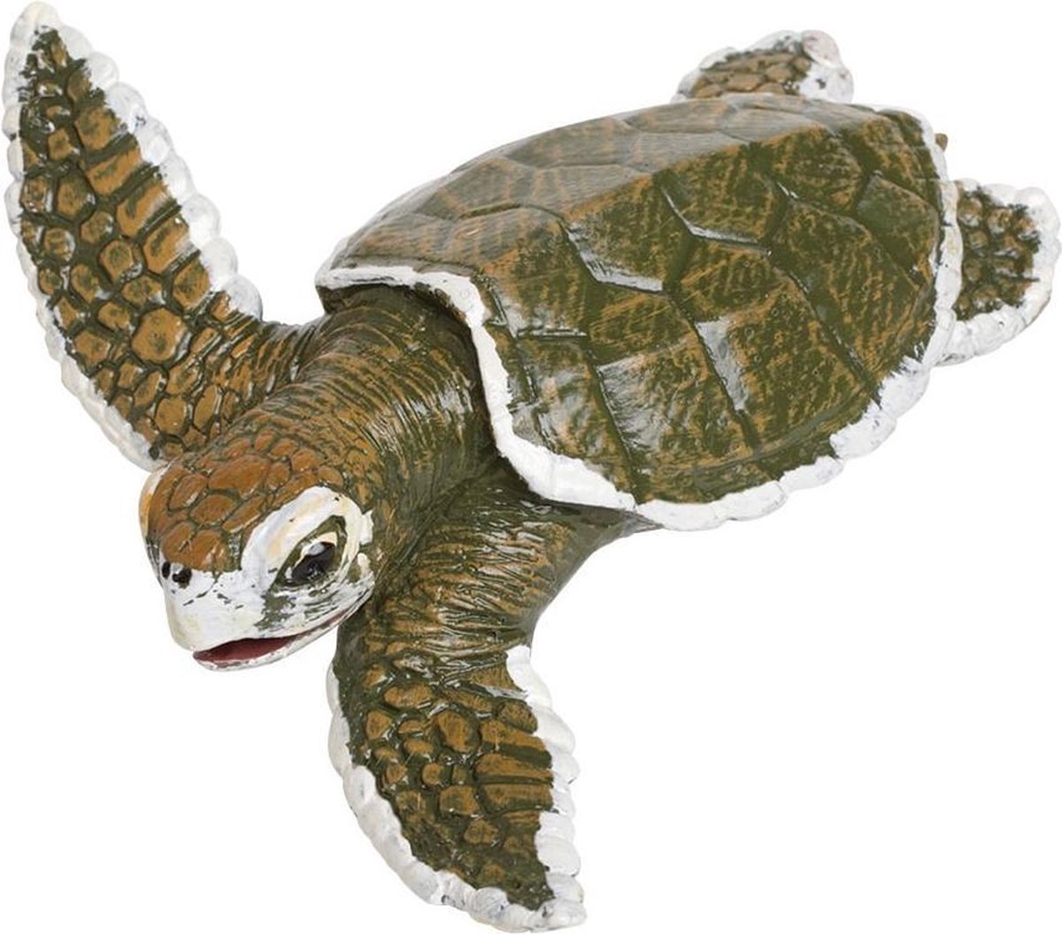 Safari Speeldier Warana Schildpadjong 12,5 Cm Groen/wit