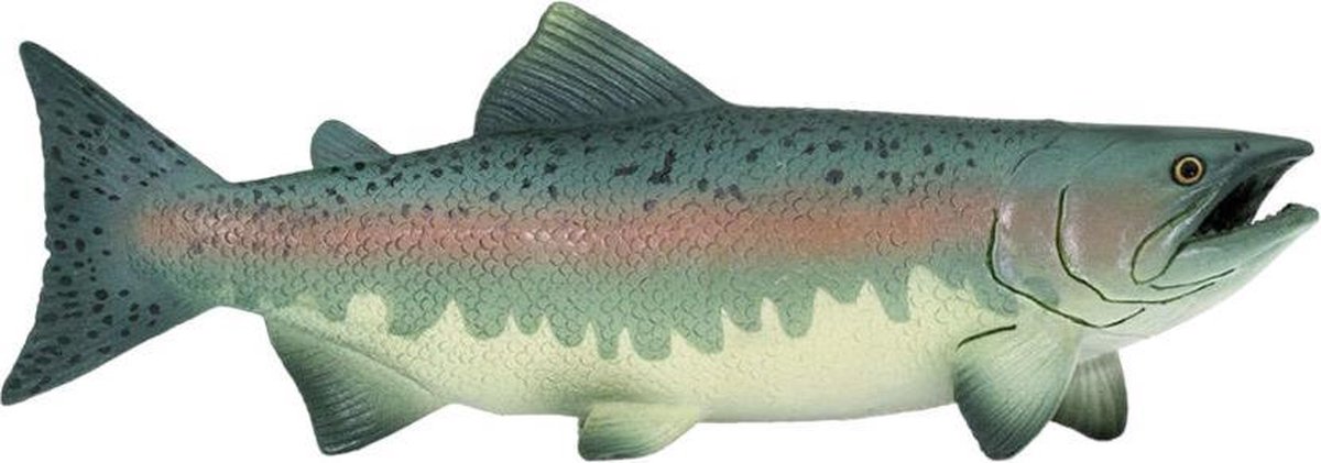 Safari Speeldier Zalm Junior 17 Cm Groen