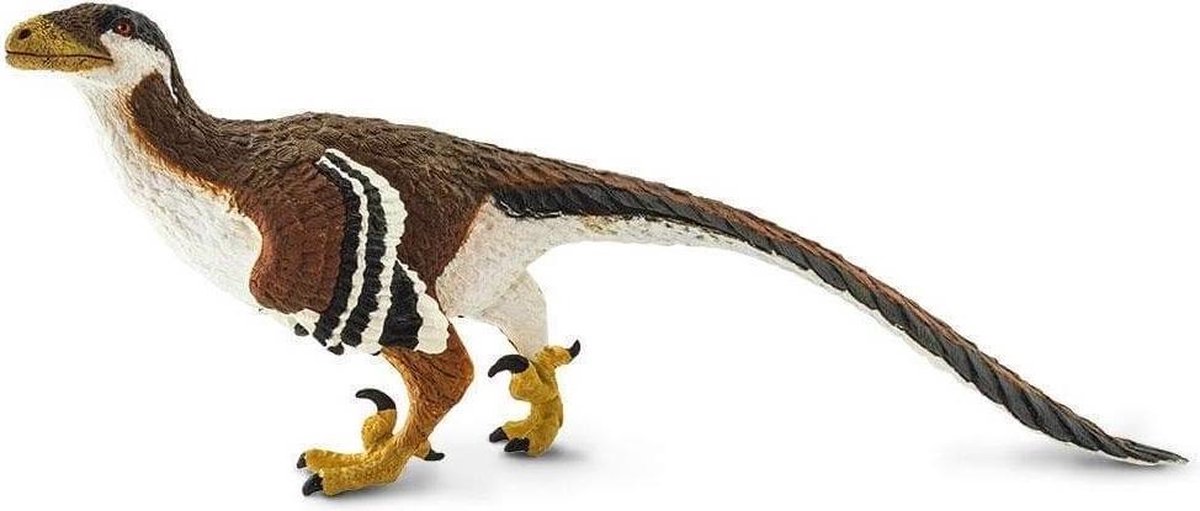 Safari Speelfiguur Deinonychus Junior 22 X 4,5 X 9 Cm Bruin