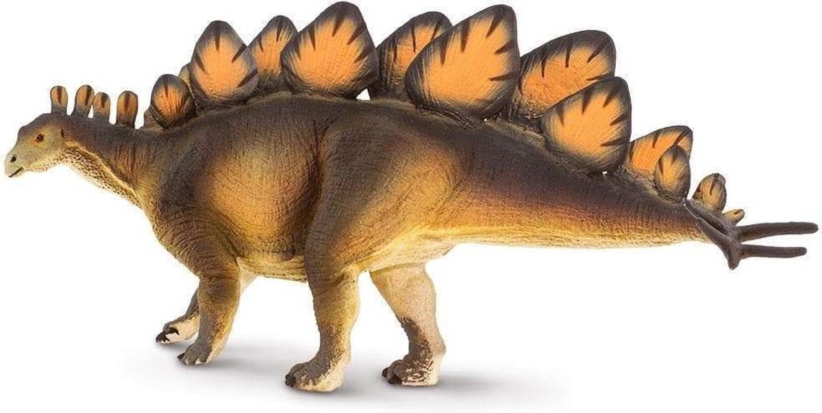 Safari Speelfiguur Stegosaurus Junior 20,5 X 9,5 Cm Bruin