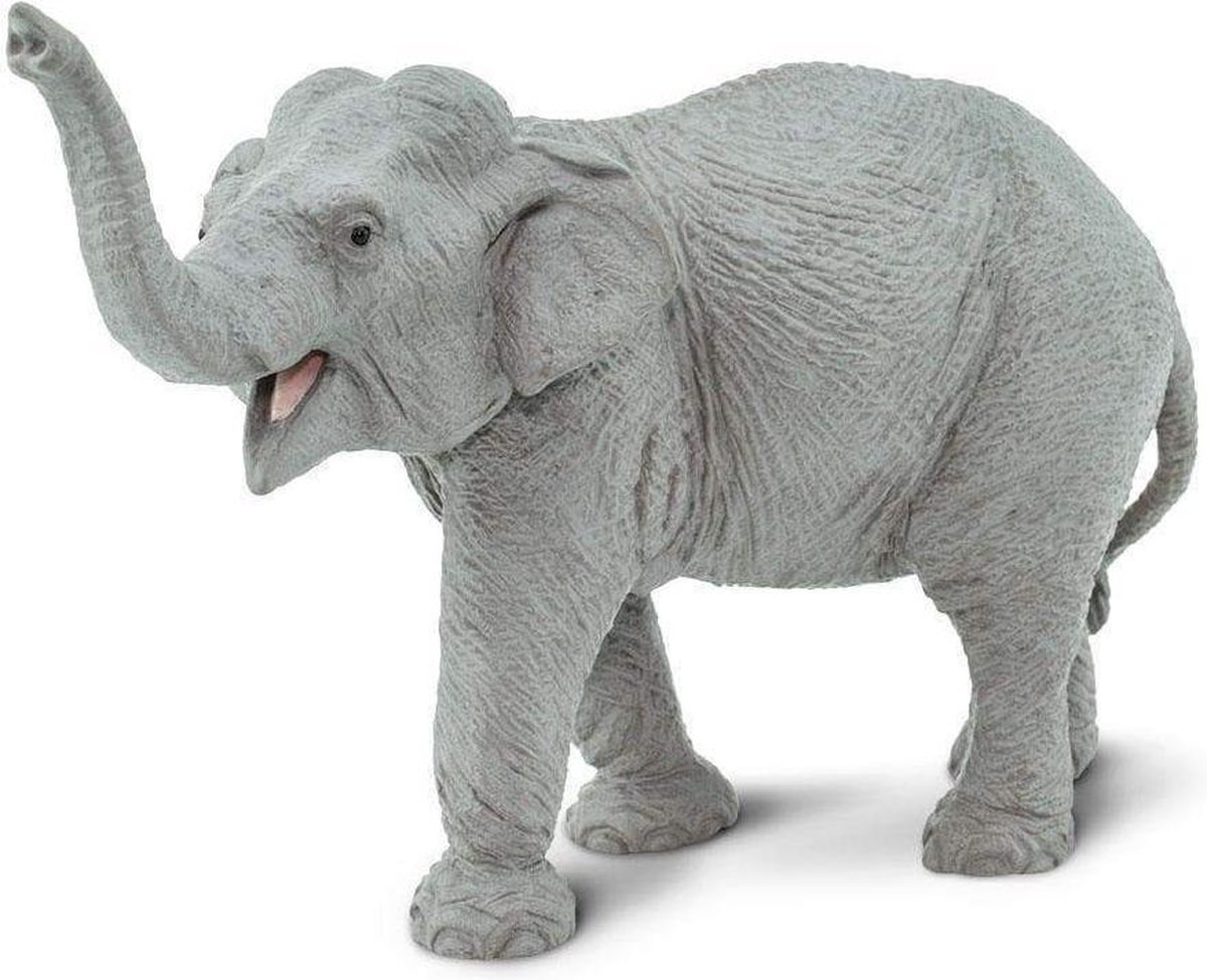 Safari Wilde Dieren Aziatische Olifant Junior 16,5 Cm Grijs