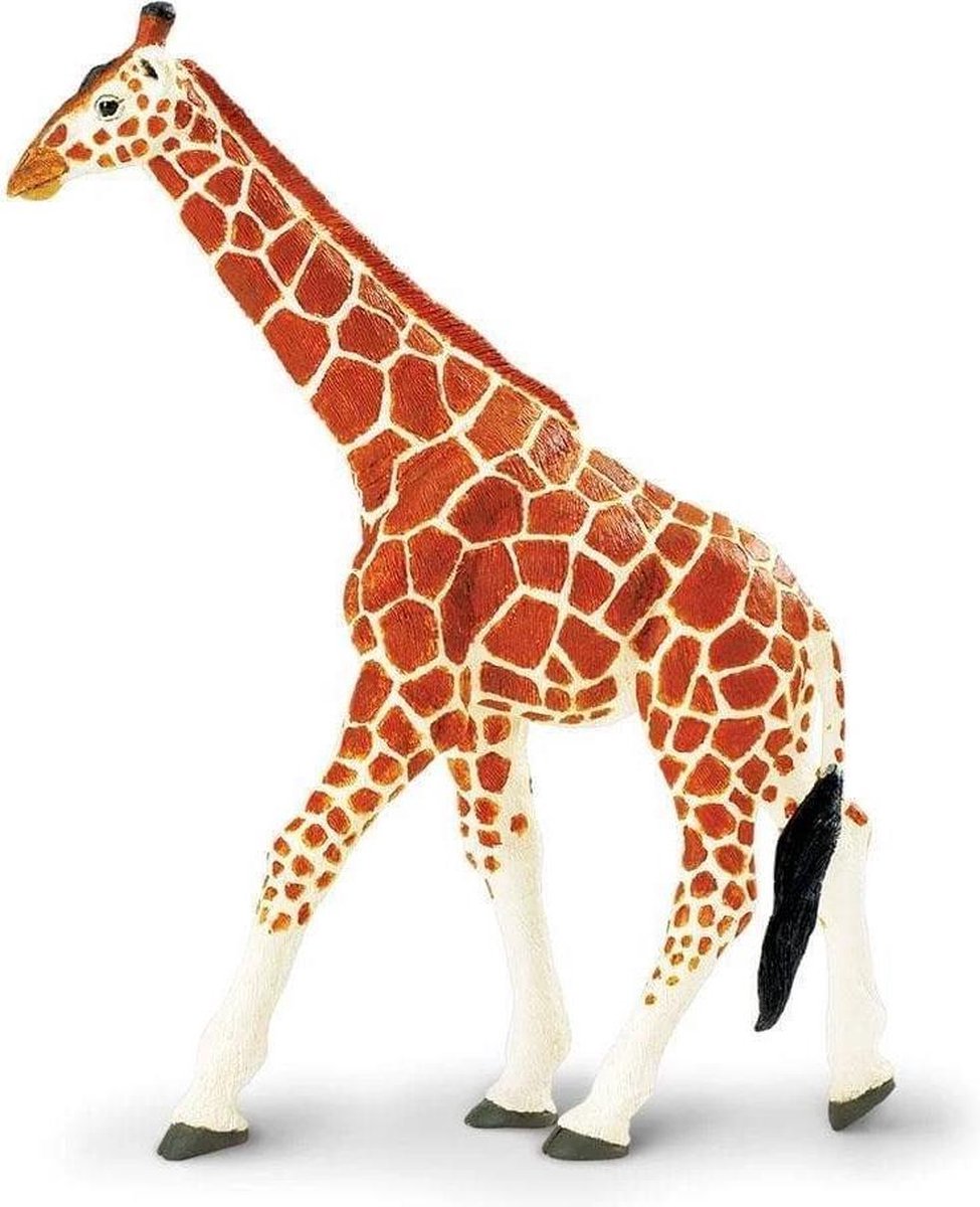 Safari Wilde Dieren Giraffe Junior 25 Cm Bruin/geel