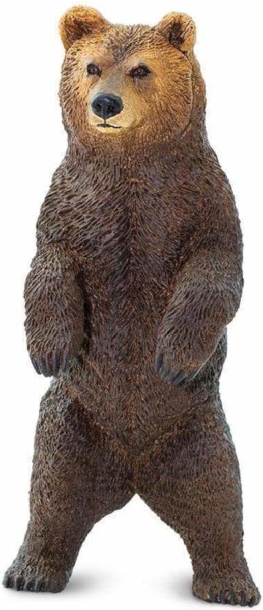 Safari Wilde Dieren Grizzlybeer Junior 10,5 Cm Bruin