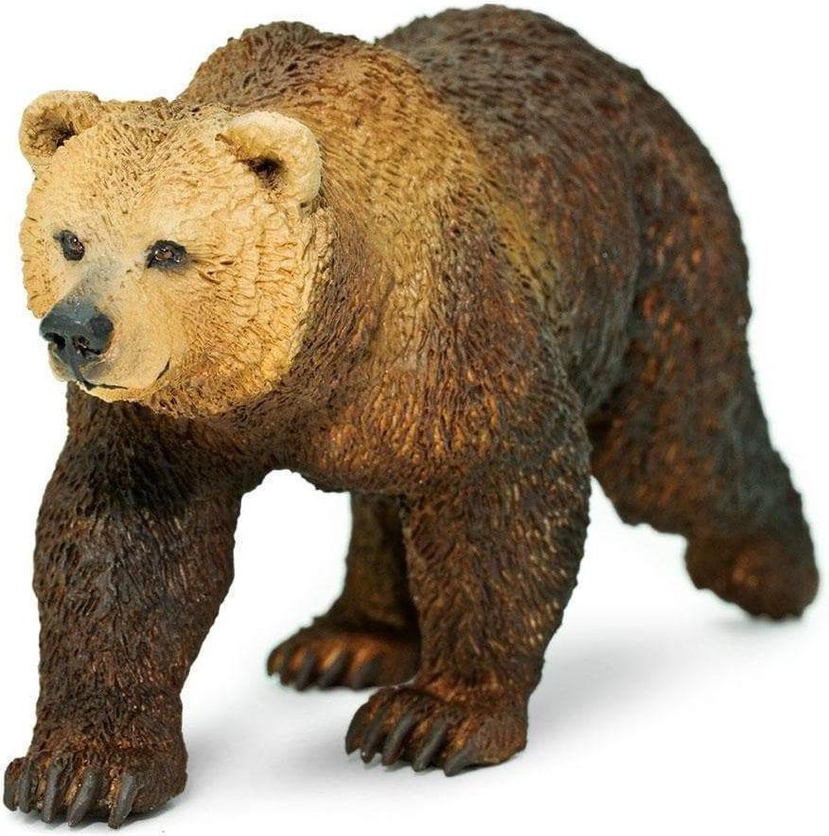 Safari Wilde Dieren Grizzlybeer Junior 12 Cm Bruin