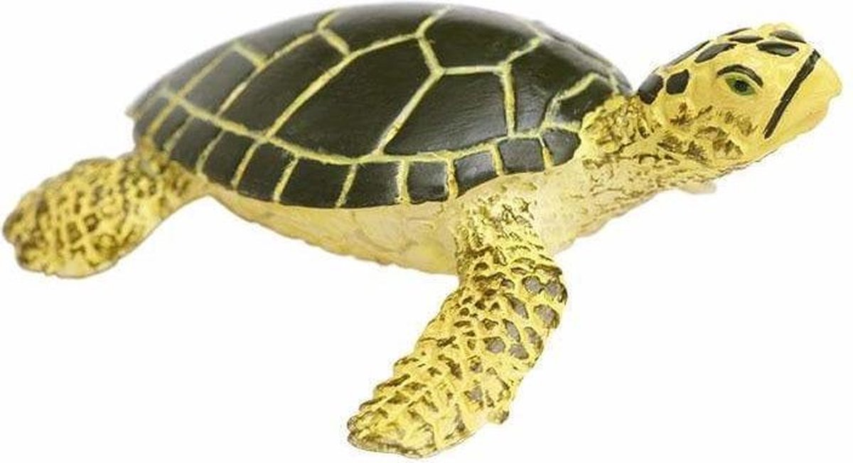 Safari Zeedieren Soepschildpad Baby Junior 6,1 Cm Bruin/geel