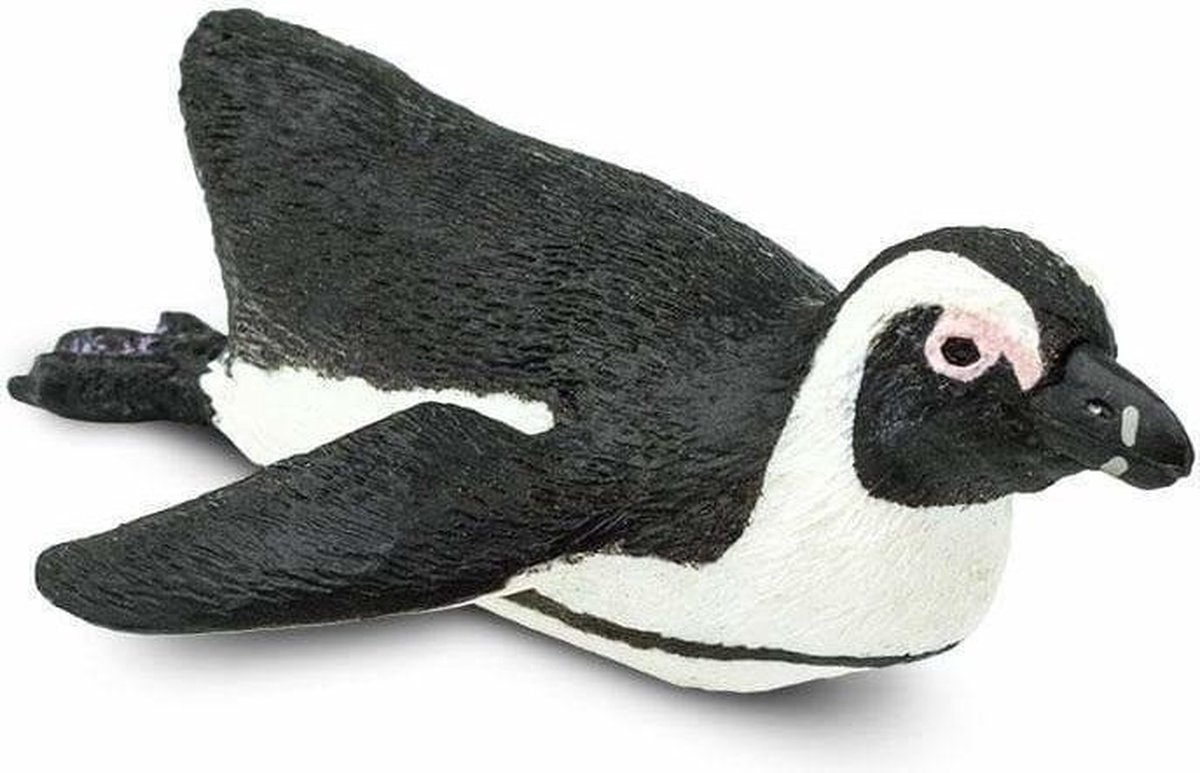 Safari Zeedieren Zwartvoetpinguïn Junior 8,1 Cm Zwart/wit