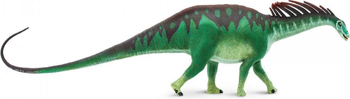 dinosaurus Amargasaurus junior 41 cm rubber groen/bruin