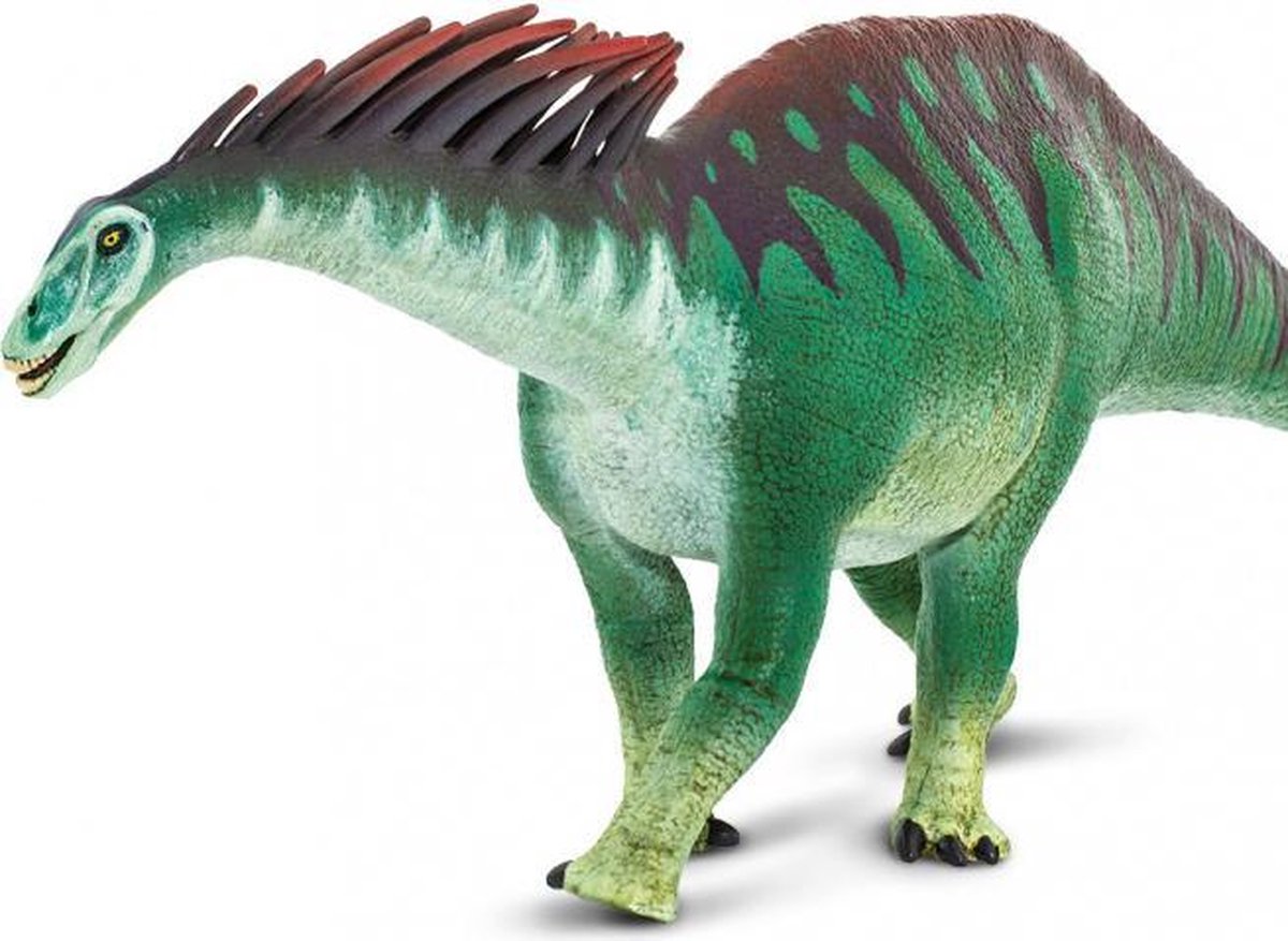 dinosaurus Amargasaurus junior 41 cm rubber groen/bruin