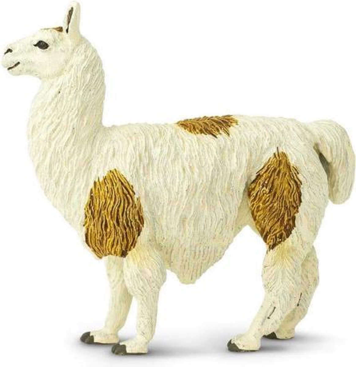 exotische dieren Lama junior 10,19 cm wit