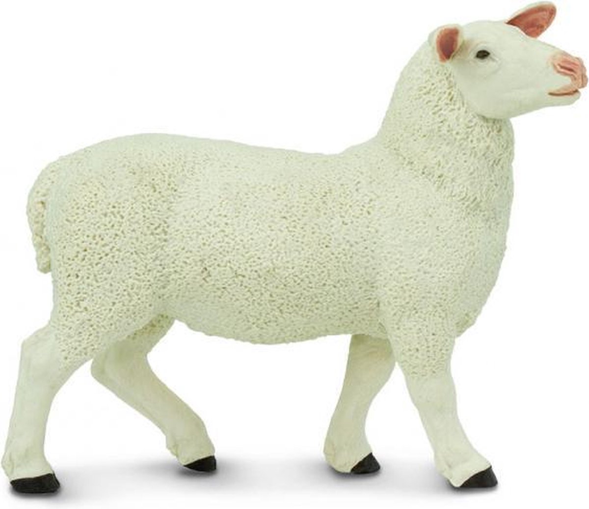 schaap junior 8 cm rubber wit