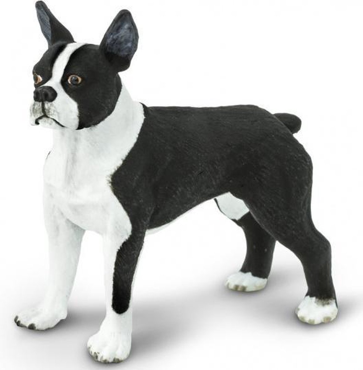 speeldier Boston terrier 5,25 cm zwart/wit