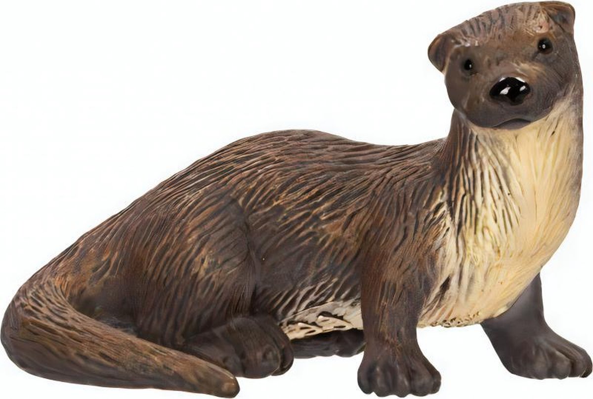 speeldier otter junior 7,5 x 4 cm bruin/donkerbruin