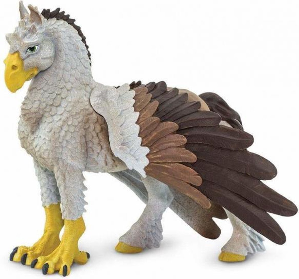 speelfiguur Hippogryph jongens 11,5 cm wit/bruin/geel