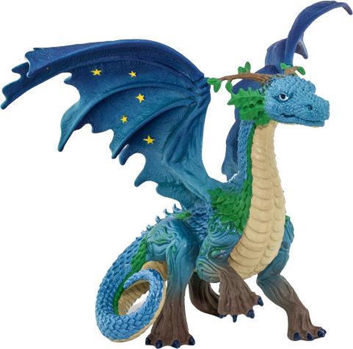 speelfiguur aarde-draak junior 13,7 cm blauw