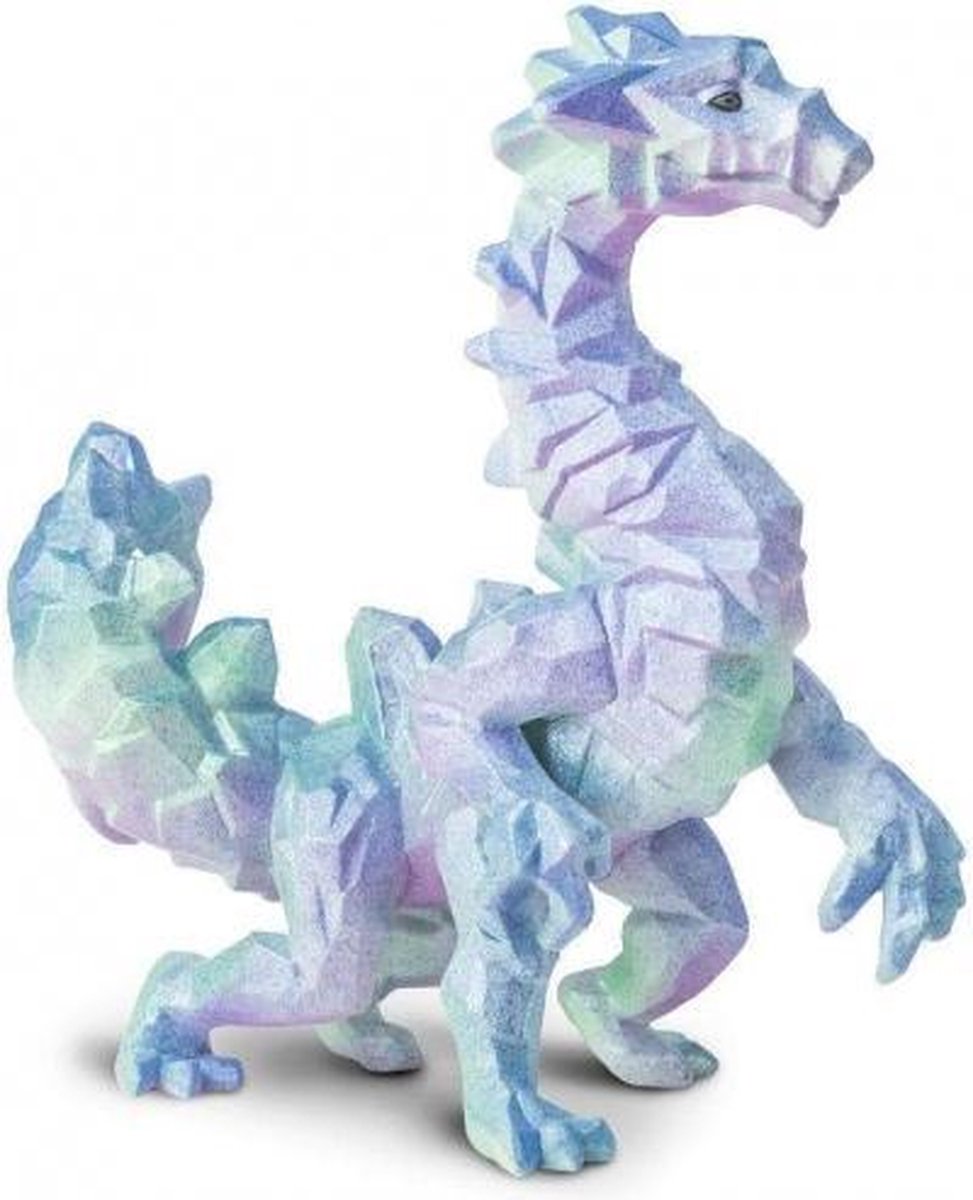 speelfiguur draak junior 13 x 6 x 11,5 cm lichtblauw