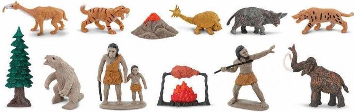 speelset Prehistoric life Toob junior 12-delig