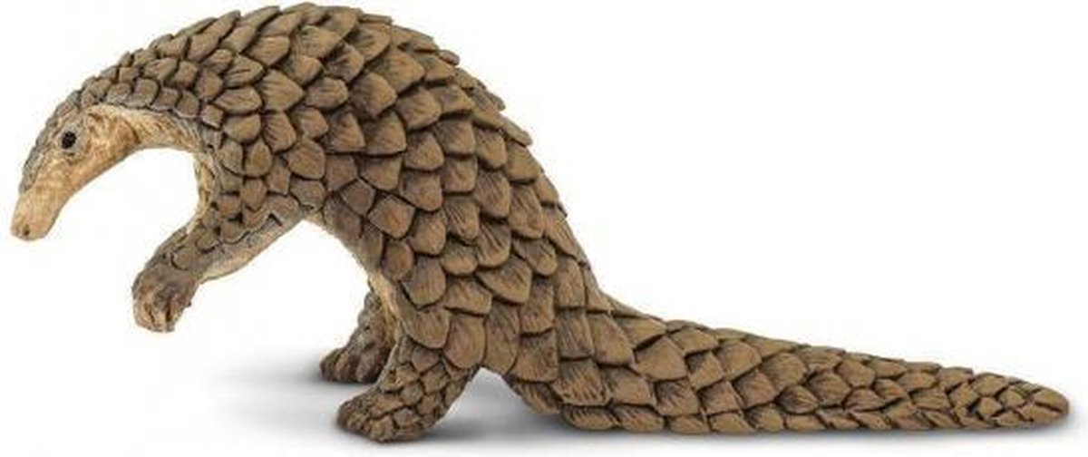 wild dier Pangolin junior 18cm donkerbruin