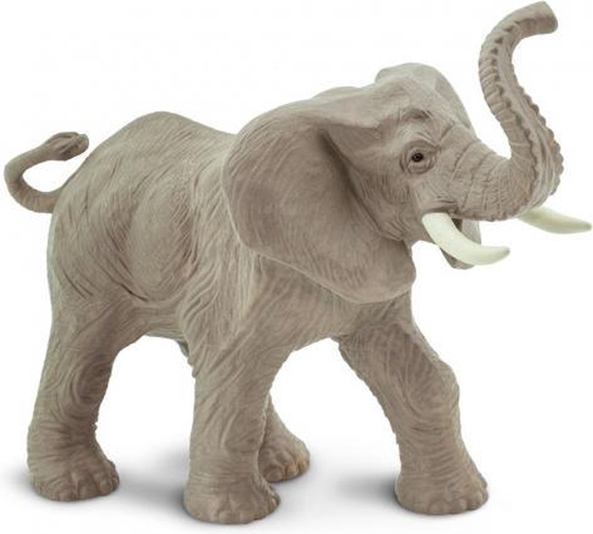 wilde dieren Afrikaanse olifant junior 15,9 cm grijs