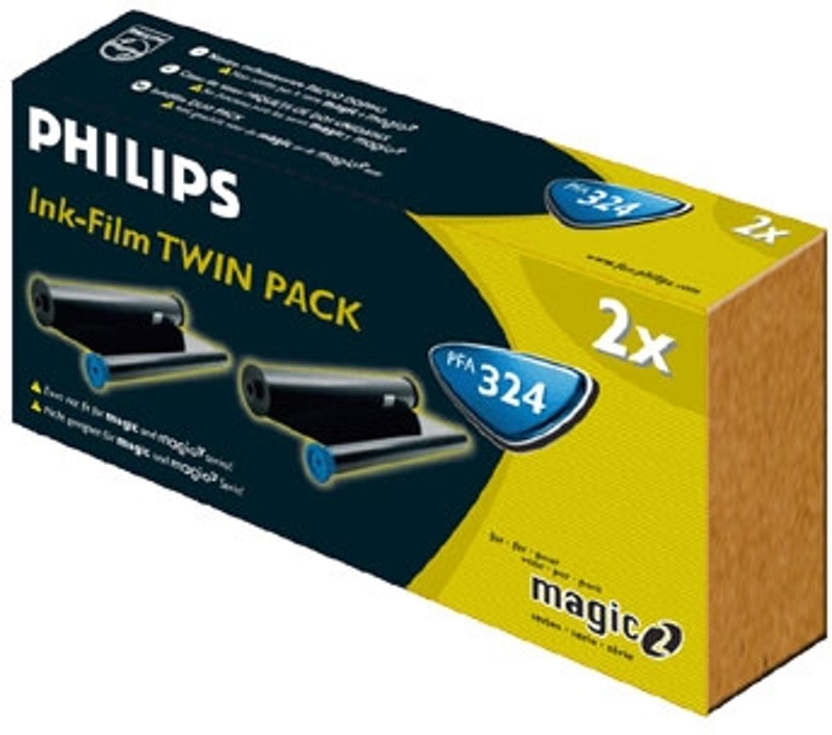 Philips PFA324 inktfilmrol - Zwart