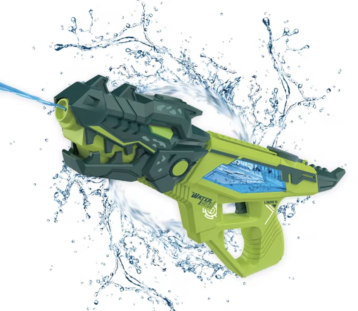   – Automatisch Watergun voor Kinderen – Batterij Aangedreven – Stoer Speelgoed Zomer 2025 – Groot Bereik – Water Dino Blaster