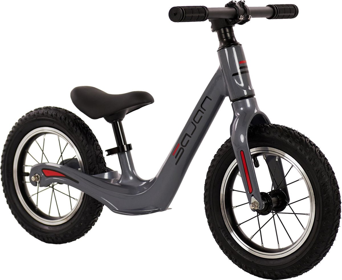 Sajan Loopfiets - Aluminium - Grijs