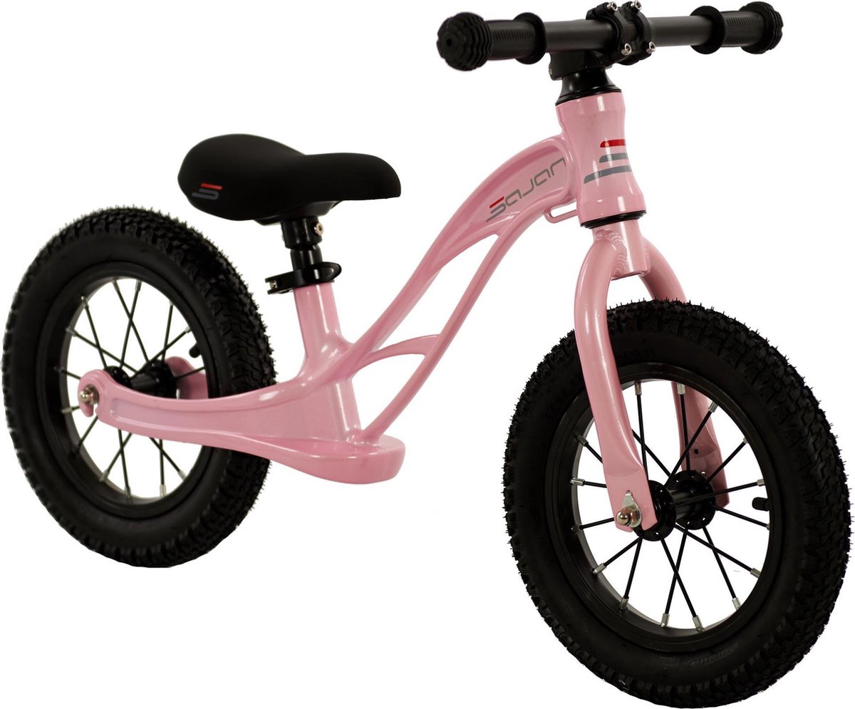 Sajan Loopfiets - Aluminium - Roze