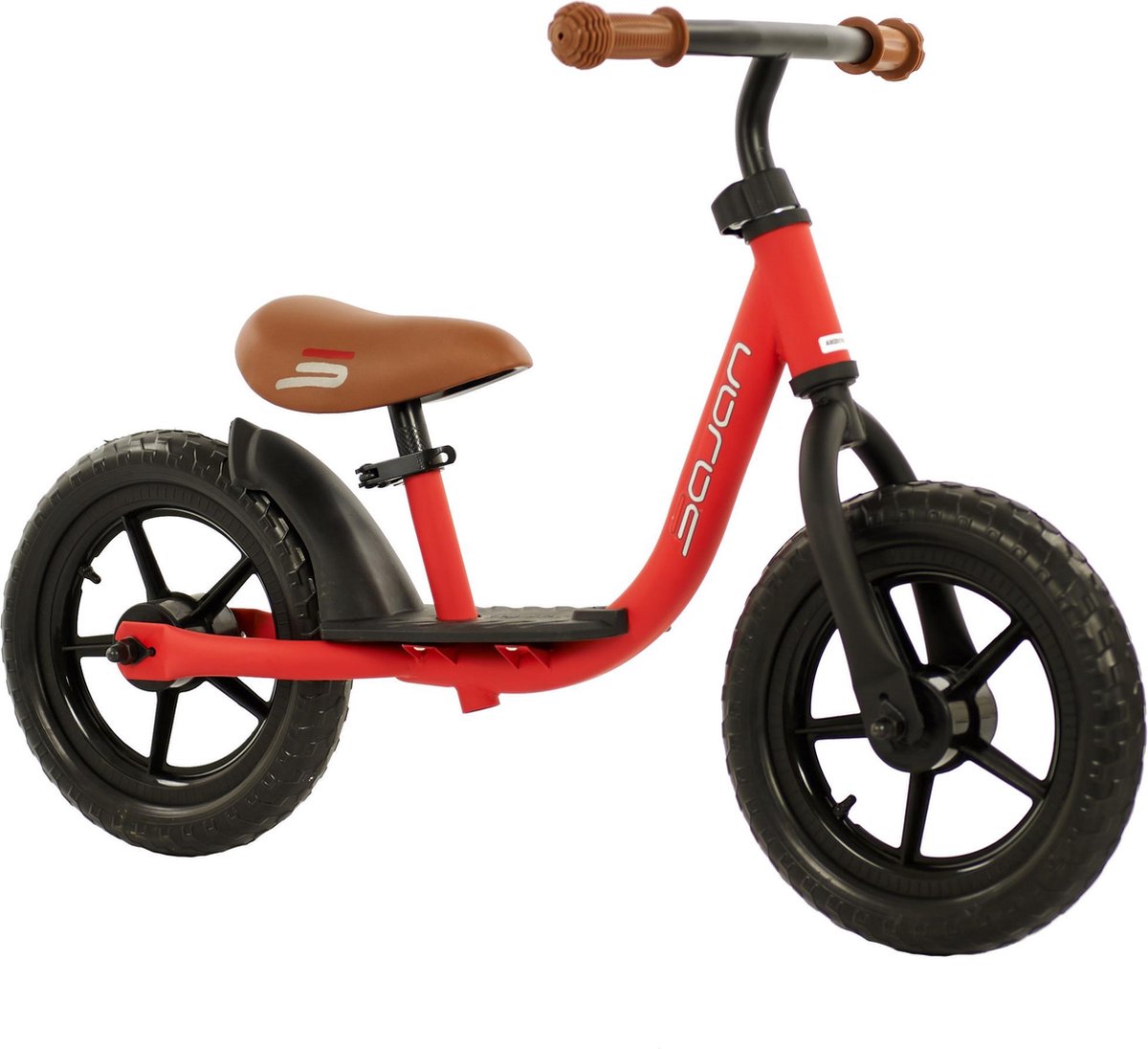 Sajan Loopfiets - Mat-Rood