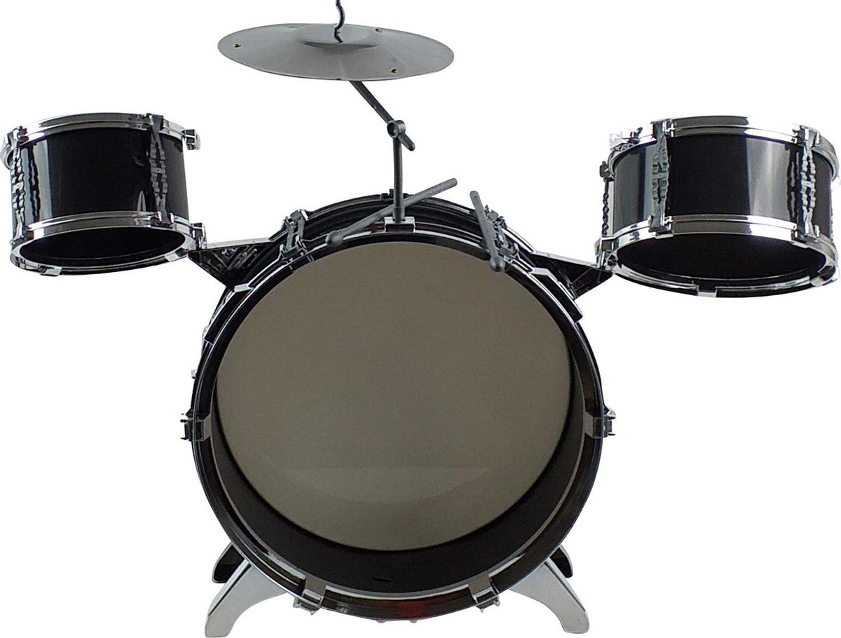 Drumstel voor kinderen Zwart, Drumset, Drummer, Drummen