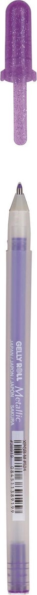 Gelly Roll gelpen metallic 524 paars