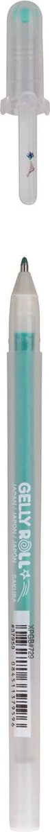 Gelly Roll gelpen stardust glitter 729 groen