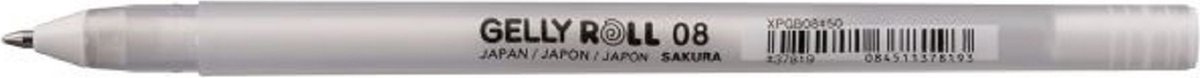 Gelly Roll gelpen wit 08 medium