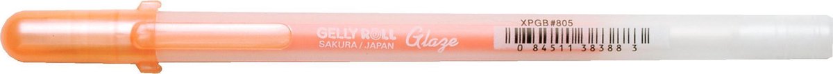 Gelly Roll glaze 3D roller oranje