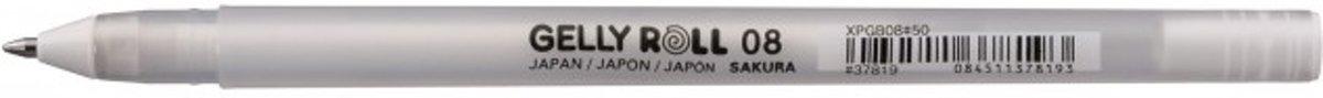 Sakura Gelly Roll gelpen wit 08 medium