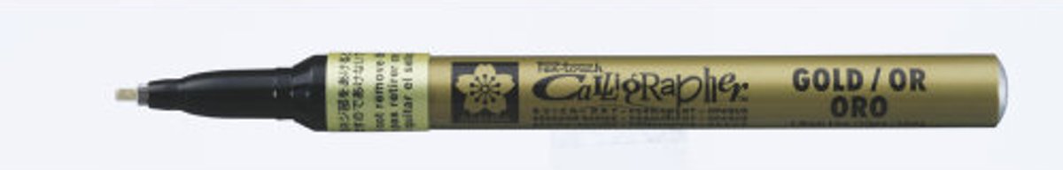 Sakura Touch Pen - Gouden 1.8mm Kalligrafie Stift