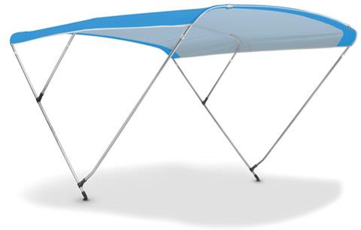 RVS Biminitop sportline/Blue Sky L 200 cm x B 150-170 cm x H 140 cm