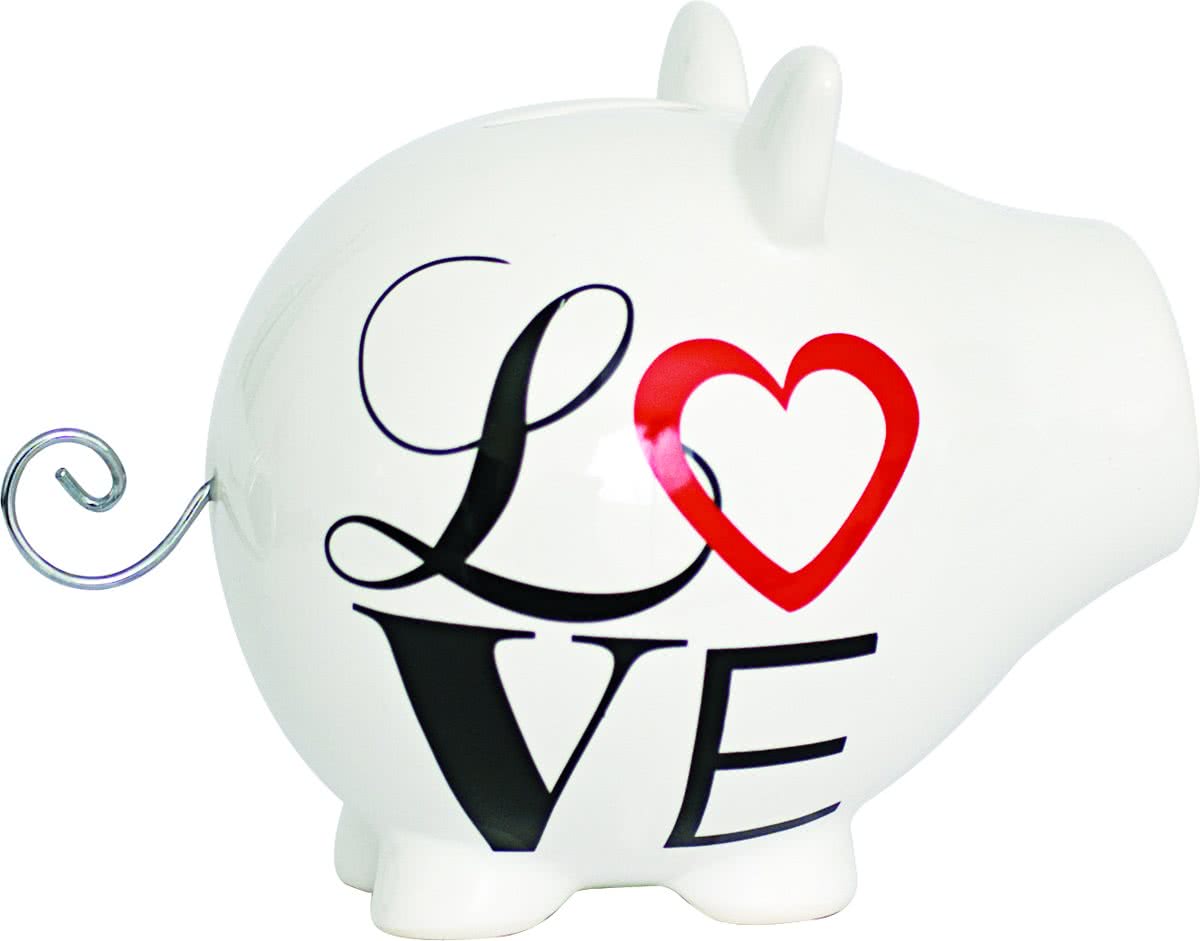 S&P OINK spaarvarken Love (klein)