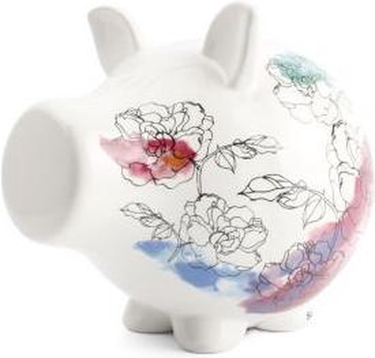 Salt&Pepper Oink Spaarvarken Floral Bloemen