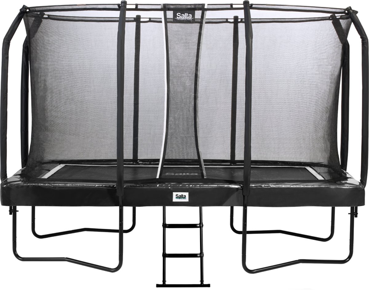 Trampoline -   First Class - 214 x 366 cm - Zwart