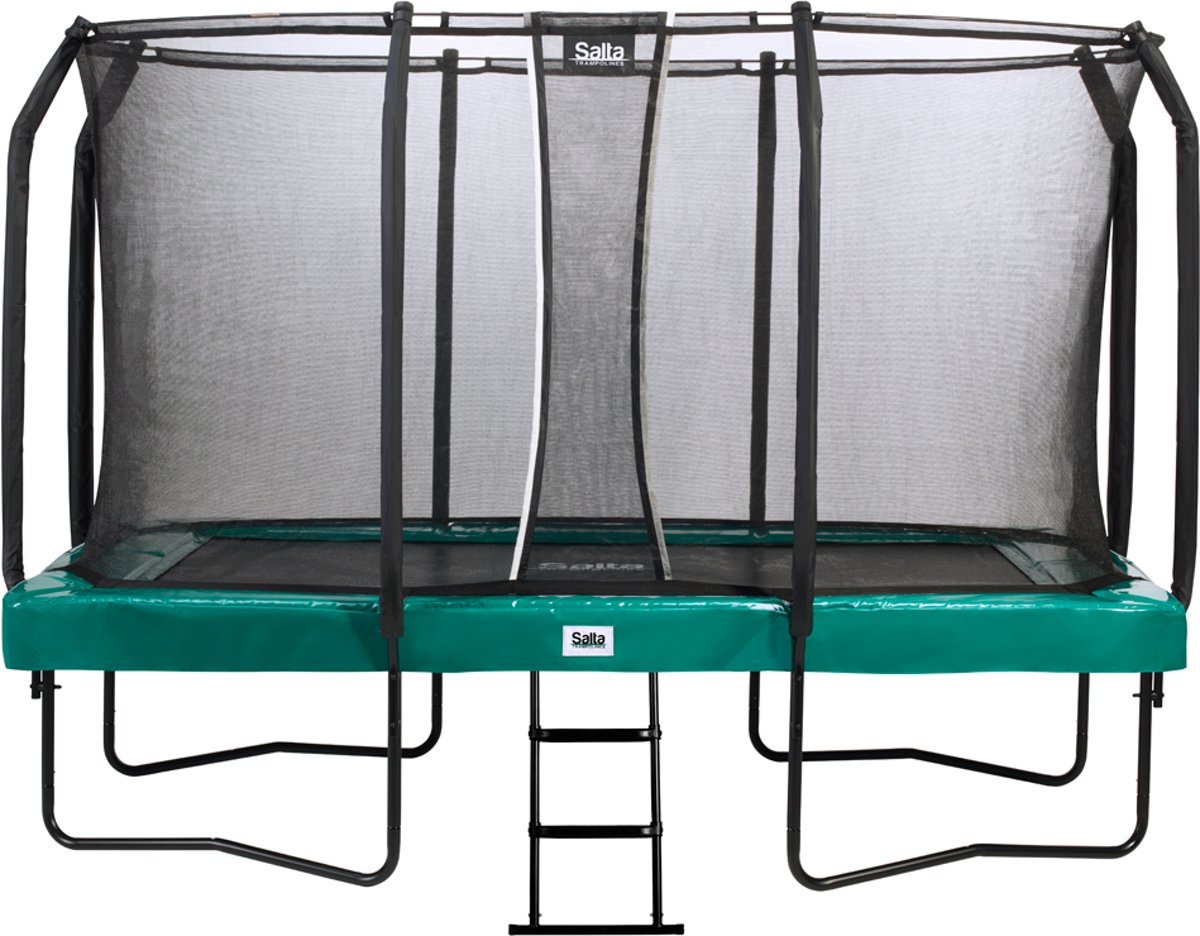 Trampoline -   First Class - 244 x 427 cm - Groen