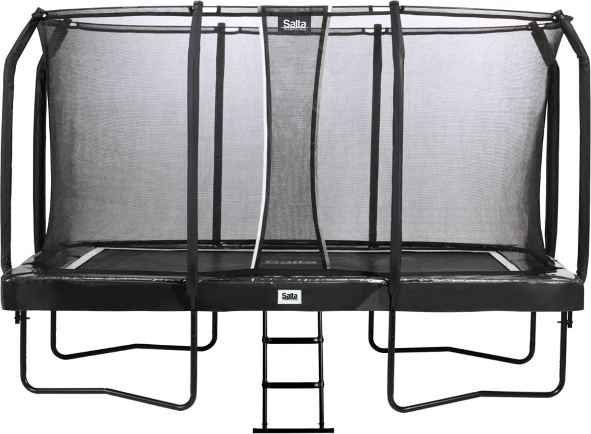 Trampoline - Salta First Class - 244 x 427 cm - Zwart