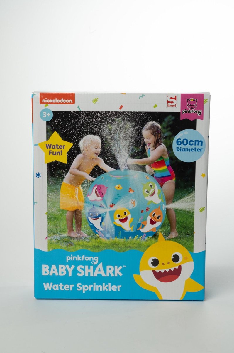 Baby Shark Strandbal sproeier