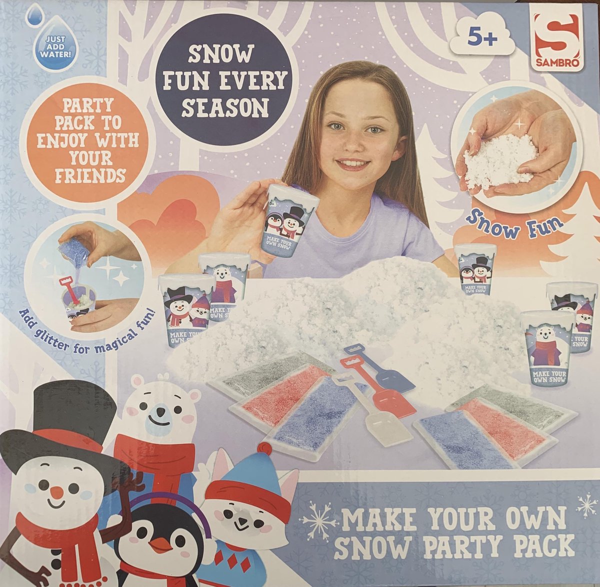 Maak je eigen sneeuw Party Pack