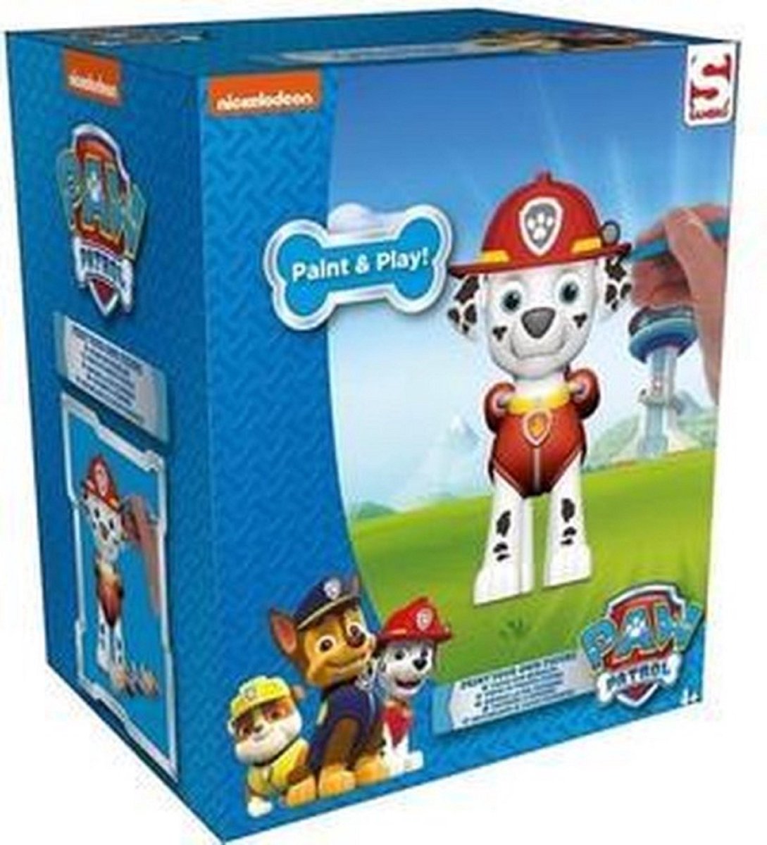 Paw Patrol Beschilder Je Eigen Poppetje - Marshall