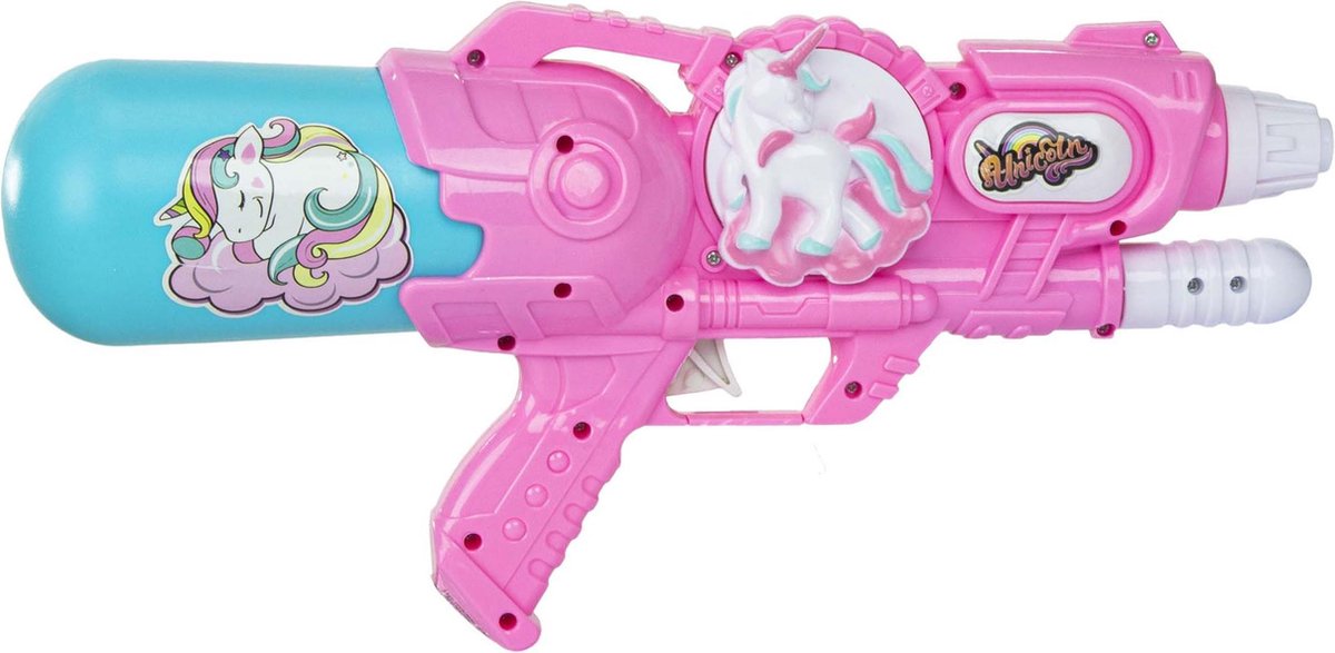 Water Blaster Unicorn - waterpistool eenhoorn – 36cm – meisjes en jongens – roze – waterspuit